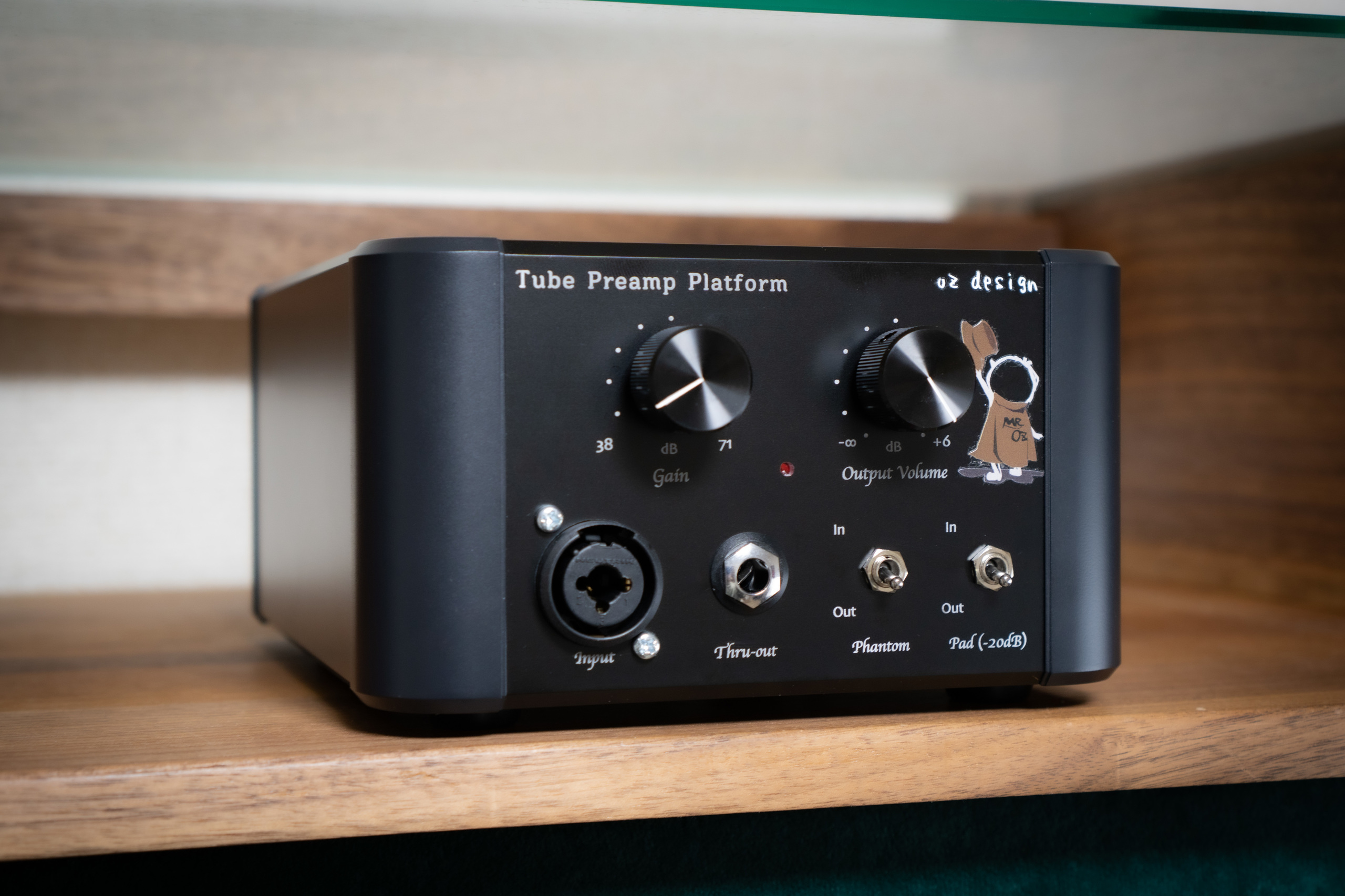 oz design Platform 真空管マイクプリ+真空管オプトコンプ oz design/Tube Microphone Amplifier optical compressor -Platform-